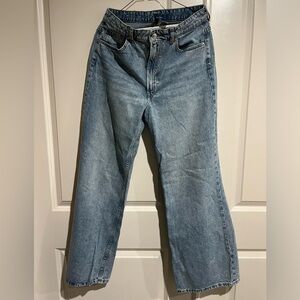 H and M Divided wide leg jeans